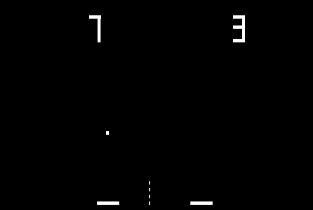 Rebound (Arcade) screenshot: Like real volleyball, don't let the ball touch the ground.