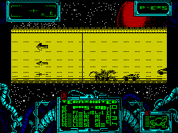 The Fury (ZX Spectrum) screenshot: Killed