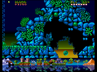 Fire & Ice (Amiga) screenshot: Under the sea