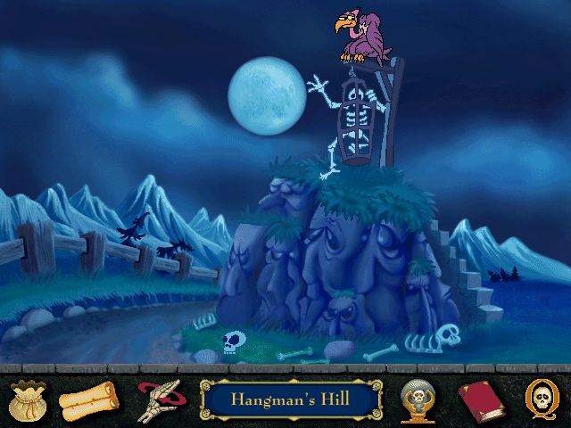 Dracula's Secret (Windows) screenshot: The Hangman Hill