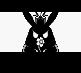 Trip World (Game Boy) screenshot: Intro: The villain steals the flower, causing the end of peace.