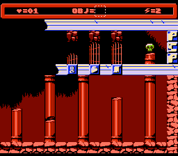 Cheril the Goddess (NES) screenshot: First gate open