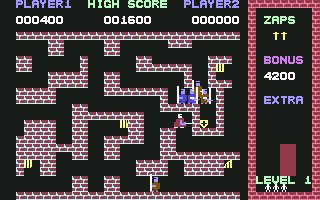 Cavelon (Commodore 64) screenshot: Dungeon 1