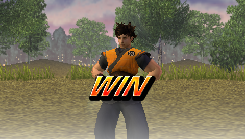 Screenshot of Dragonball: Evolution (PSP, 2009) - MobyGames