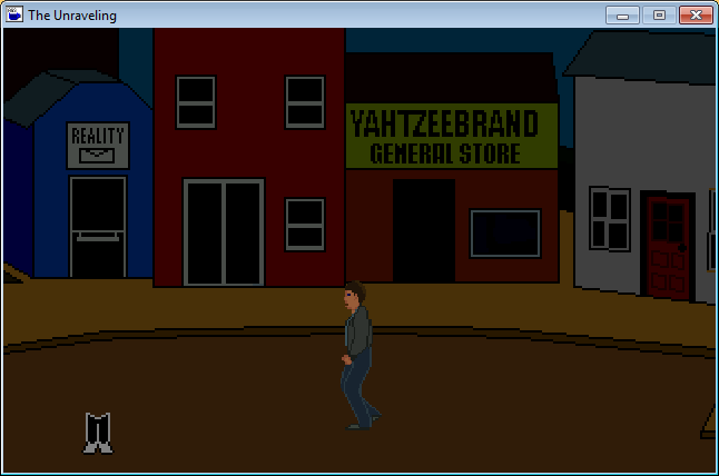 The Tapestry - Chapter 1: The Unraveling (Windows) screenshot: Walking on the town square