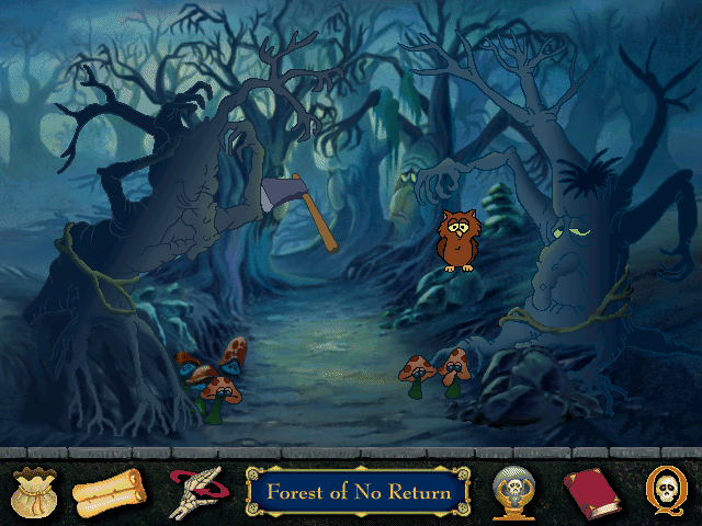 Dracula's Secret (Windows) screenshot: The Forest