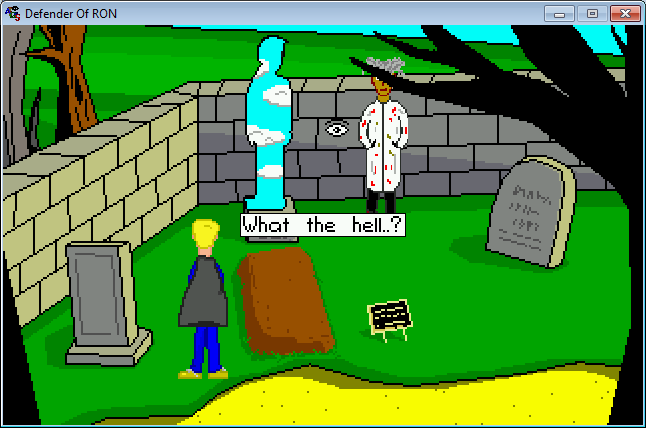 Defender of RON (Windows) screenshot: At the Davy Jones` tomb