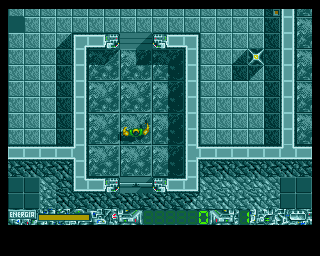 Rooster (Amiga) screenshot: Inside laboratory