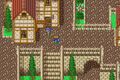 Final Fantasy V Advance (Game Boy Advance) screenshot: Carwen town