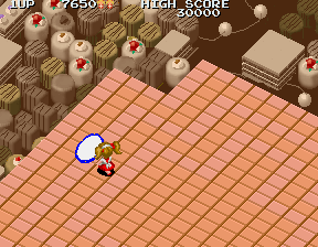 Märchen Maze (Arcade) screenshot: You defeated the boss