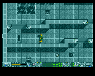 Rooster (Amiga) screenshot: Rocket trap