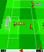 Ryan Giggs International (J2ME) screenshot: Goal