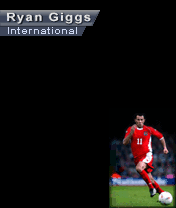 Ryan Giggs International (J2ME) screenshot: Title screen