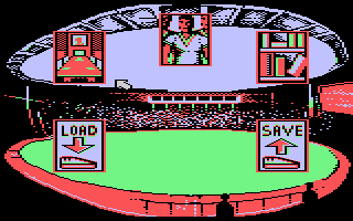 Kenny Dalglish Soccer Manager (Atari 8-bit) screenshot: Main menu