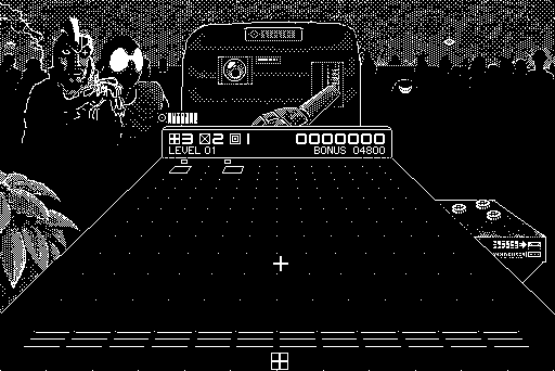 Grid Wars (Macintosh) screenshot: Starting out - level 1