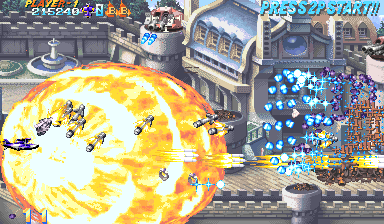 Progear (Arcade) screenshot: Special attack