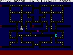 Ghost Hunt (ZX Spectrum) screenshot: Lets go