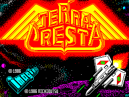 Terra Cresta (ZX Spectrum) screenshot: Loading Screen