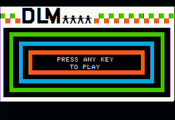 Demolition Division (Apple II) screenshot: Before entering the "battlefield"
