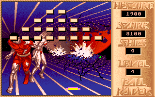 Ball Raider (Amiga) screenshot: Level 4