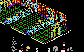 Head Over Heels (Amiga) screenshot: Beautiful hall