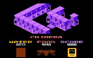 Chimera (Atari 8-bit) screenshot: Laptop