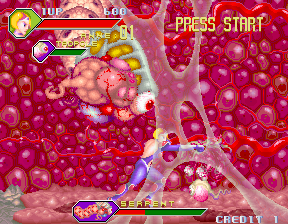 Monster Maulers (Arcade) screenshot: Fight!