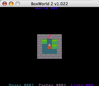 BoxWorld 2 (Macintosh) screenshot: The coast is clear