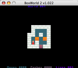 BoxWorld 2 (Macintosh) screenshot: World 01