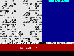 Special Operations (ZX Spectrum) screenshot: You found a house