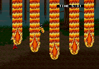 Golden Axe II (Arcade) screenshot: Magic attack (Mega Play Version)
