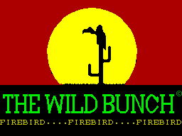 The Wild Bunch (ZX Spectrum) screenshot: Loading screen