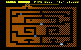 Diamond Mine (Atari 8-bit) screenshot: Level 1