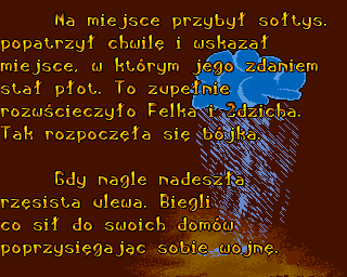 Eskadra (Amiga) screenshot: This means war!