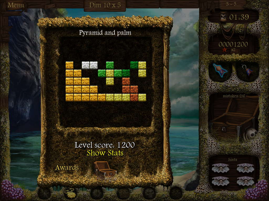 Arizona Rose and the Pirates' Riddles (Windows) screenshot: I still solved it, though.