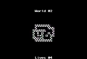 BoxWorld (Apple II) screenshot: World 02