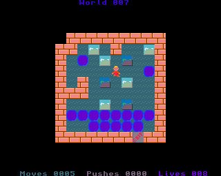 BoxWorld 2 (Amiga) screenshot: World 07