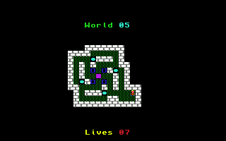 BoxWorld (Commodore 64) screenshot: World 05