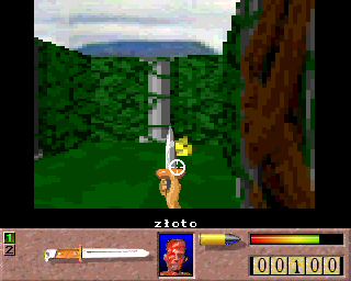 Ubek (Amiga) screenshot: Gold