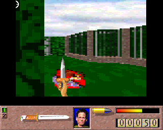 Ubek (Amiga) screenshot: Killed enemy