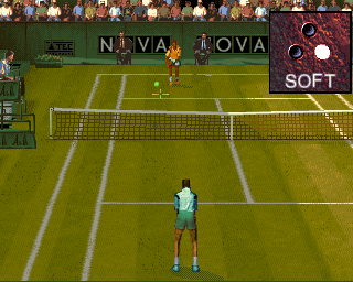 Ultimate Tennis (Arcade) screenshot: Beginner's mode
