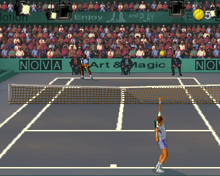 Ultimate Tennis (Arcade) screenshot: US Open at Flushing Meadows