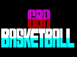 GBA Championship Basketball: Two-on-Two (ZX Spectrum) screenshot: Loading Screen