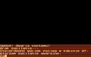 Hektor (Atari 8-bit) screenshot: Game story