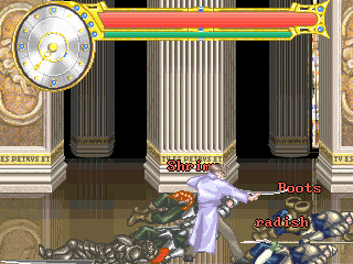 Her Knights: All for the Princess (GP32) screenshot: Moving to collect the spoils after slaughtering everyone