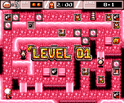 Bombaman: Extra Ammo (MSX) screenshot: Level 01