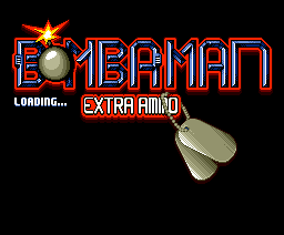 Bombaman: Extra Ammo (MSX) screenshot: Loading screen
