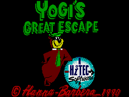 Yogi's Great Escape (ZX Spectrum) screenshot: Loading Screen