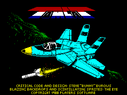 Screenshot of Tomcat (ZX Spectrum, 1989) - MobyGames