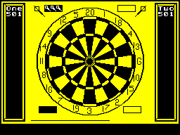 180 (ZX Spectrum) screenshot: The board